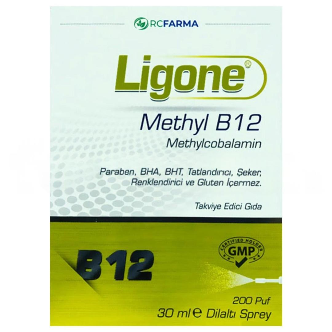 Ligone Methyl B12 Dilaltı Sprey 30 ml