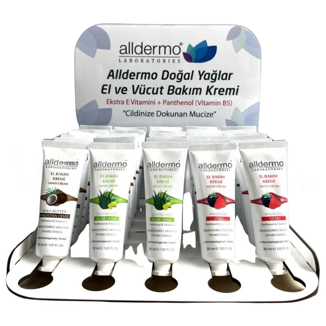 Alldermo Nemlendirici El Kremi 75 ml - 50'li Stant