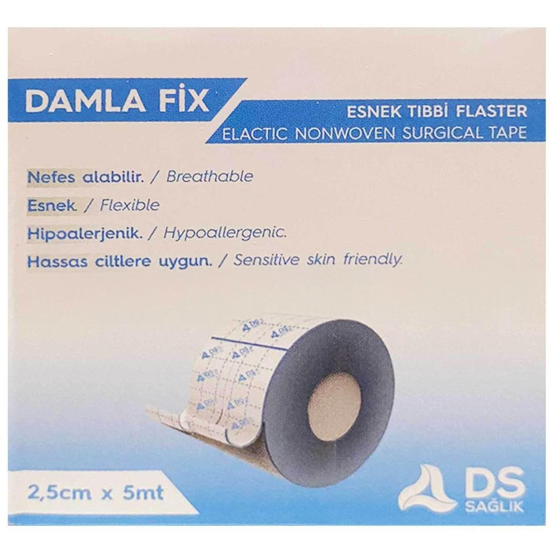 Damla Sağlık Fix Flaster 5 m x 2,5 cm