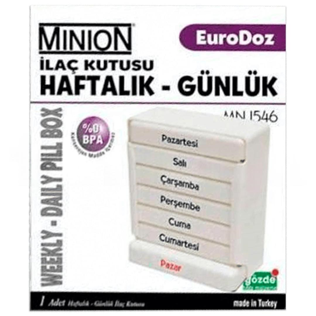 Minion İlaç Kutusu Haftalık & Günlük