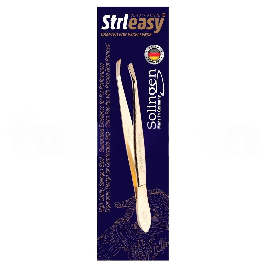 Strleasy 6254 Solingen Gold Çelik Cımbız İnce Uç
