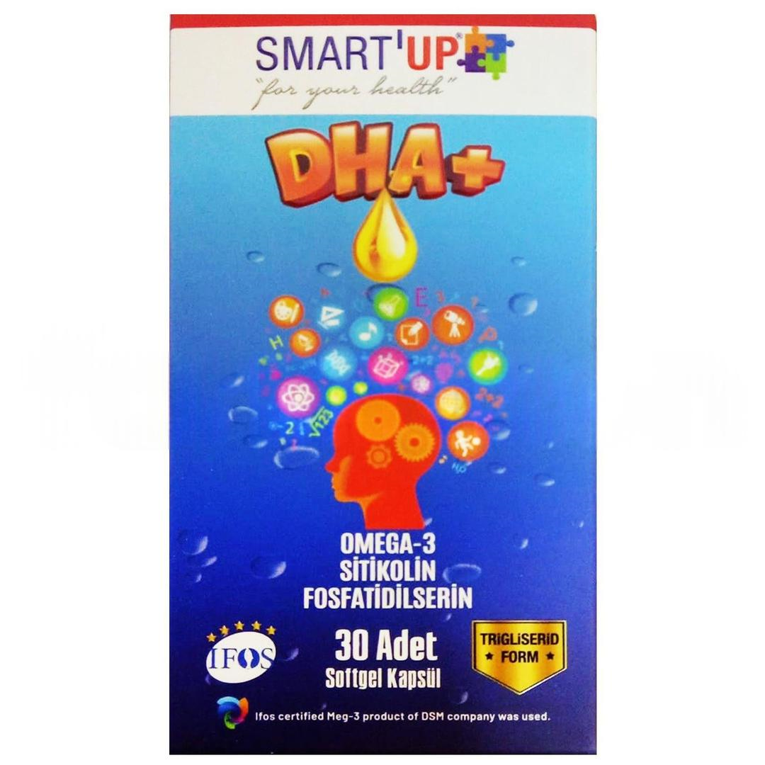 Smart Up Omega 3 Sitikolin Fosfatidilserin 30 Kapsül
