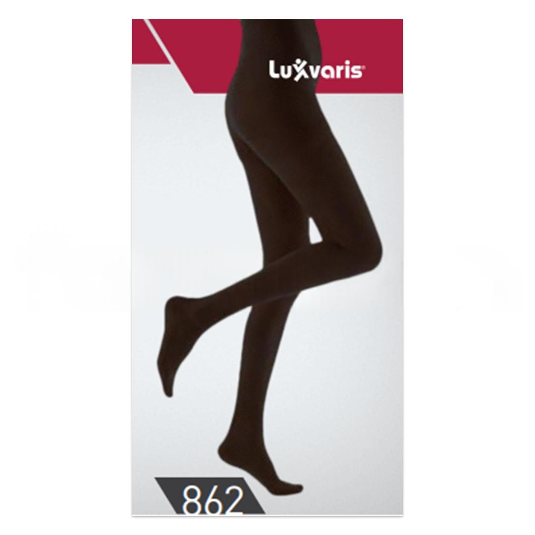 Luxor CCL 3 Külotlu Burnu Kapalı Varis Çorabı Siyah 34-46 mmhg No: 5