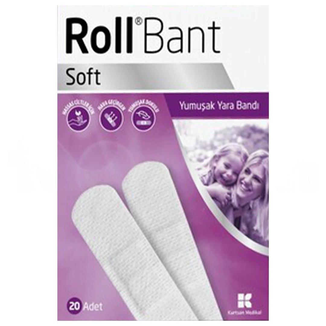 Roll Bant Soft Yara Bandı 20'li
