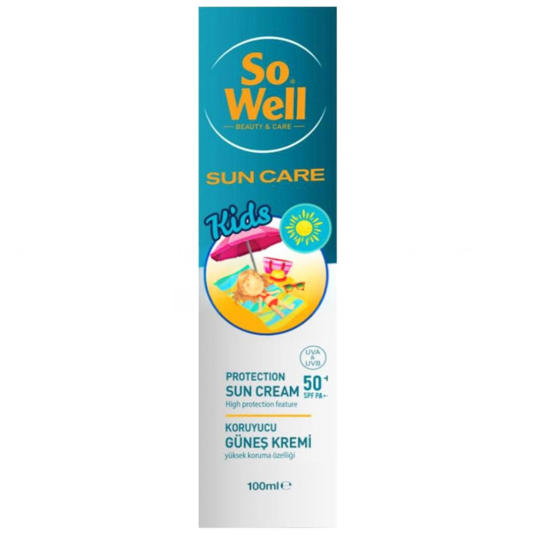 So Well Sun Care Kids Koruyucu Güneş Kremi SPF50+ 100 ml