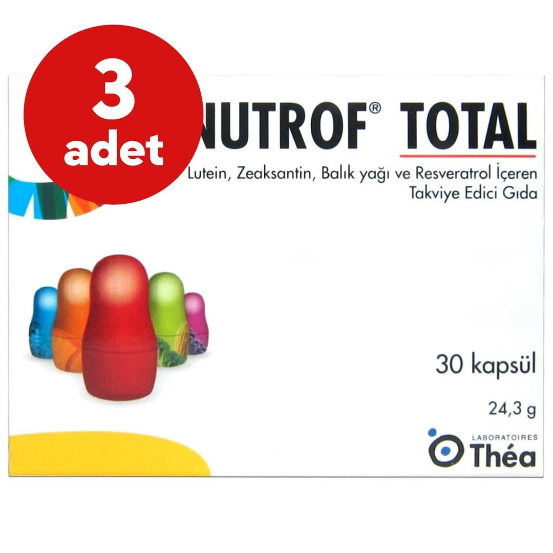 Nutrof Total 30 Kapsül - 3 Adet
