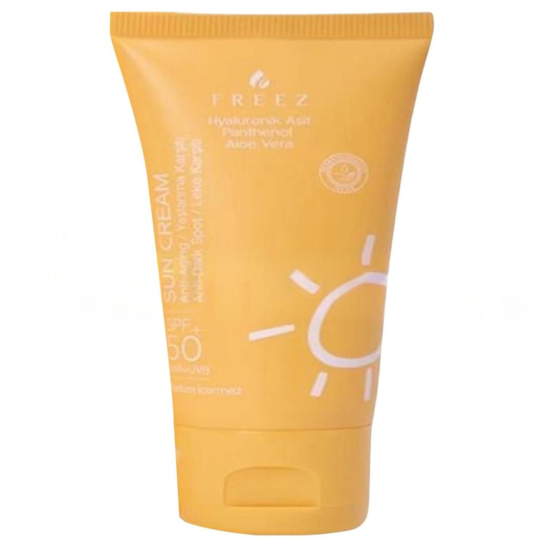 Freez Leke ve Yaşlanma Karşıtı Koruyucu Güneş Kremi SPF50+ 50 ml
