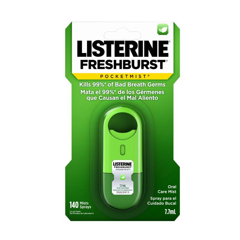 Listerine Pocketmist FreshBurst Ağız Bakım Ürünü 7.7 ml
