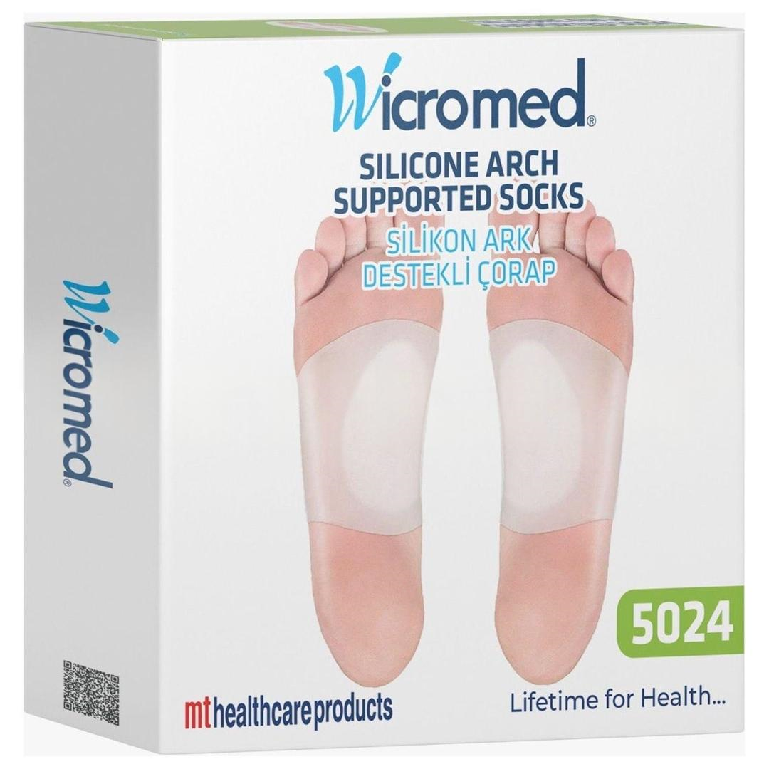 Wicromed Silikon Art Destekli Çorap Mt5024