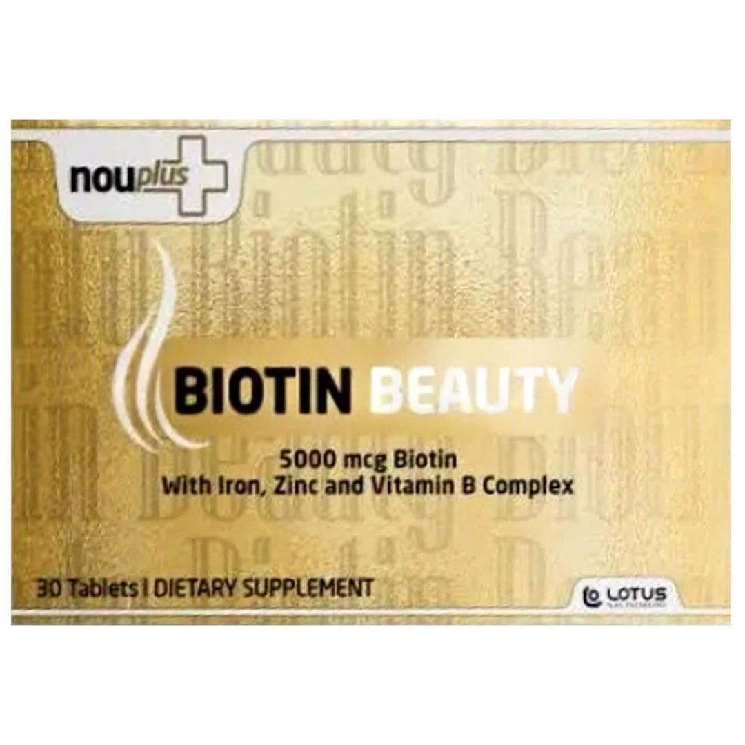 Nouplus Biotin Beauty 5000 mcg 30 Tablet