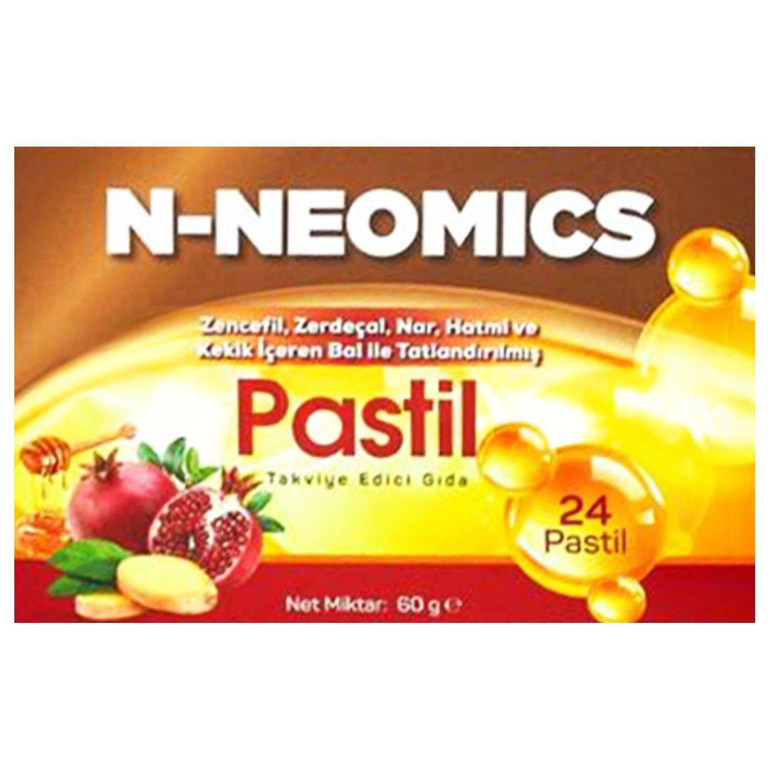 N-Neomics Zencefil Zerdeçal İçeren 24 Pastil