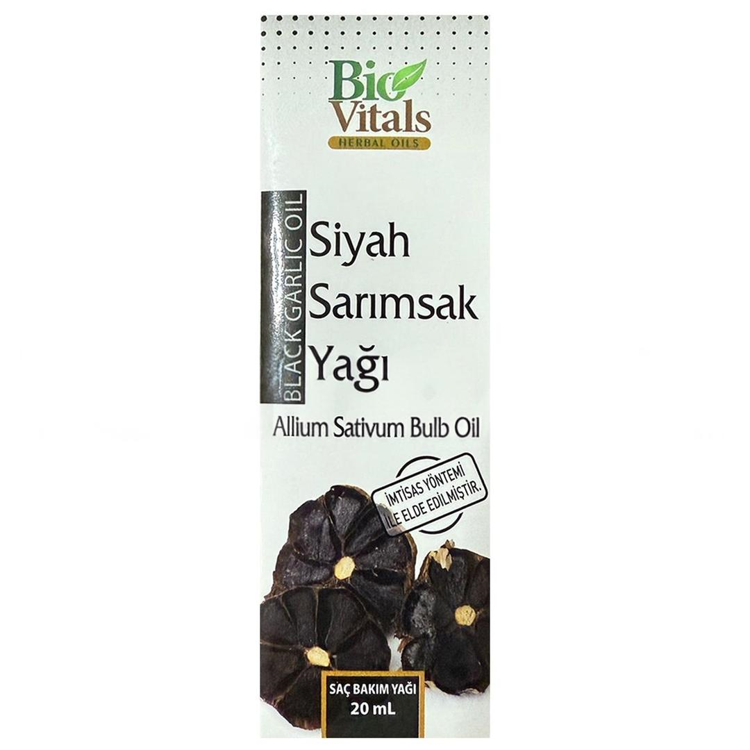 Bio Vitals Siyah Sarımsak Yağı 20 ml