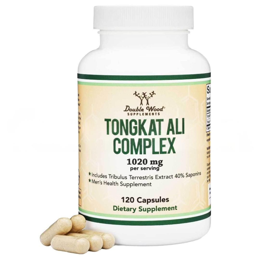 Double Woods Tongkat Ali Extract 500 mg 120 Capsules - İthal