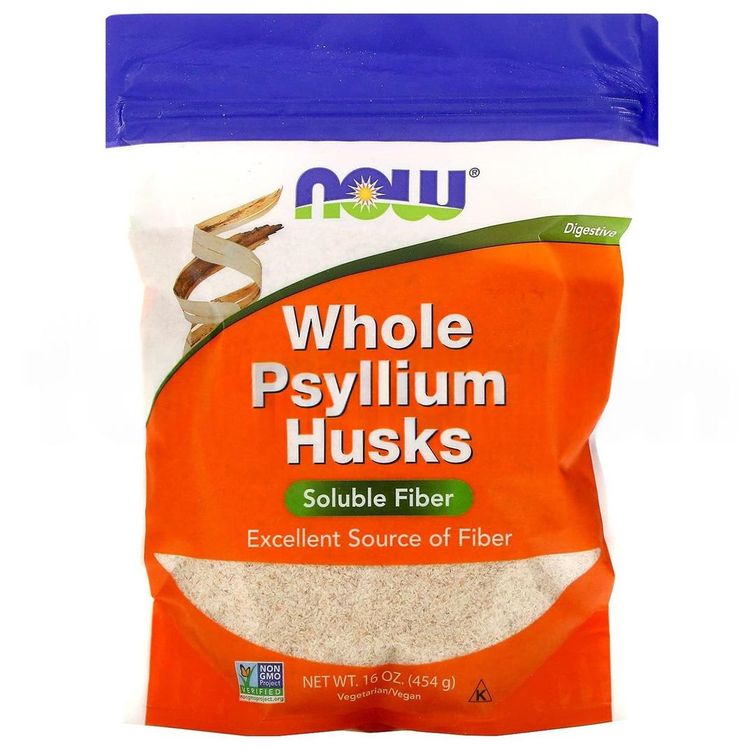 Now Foods Whole Psyllium Husks 16 oz 454 gr - İthal
