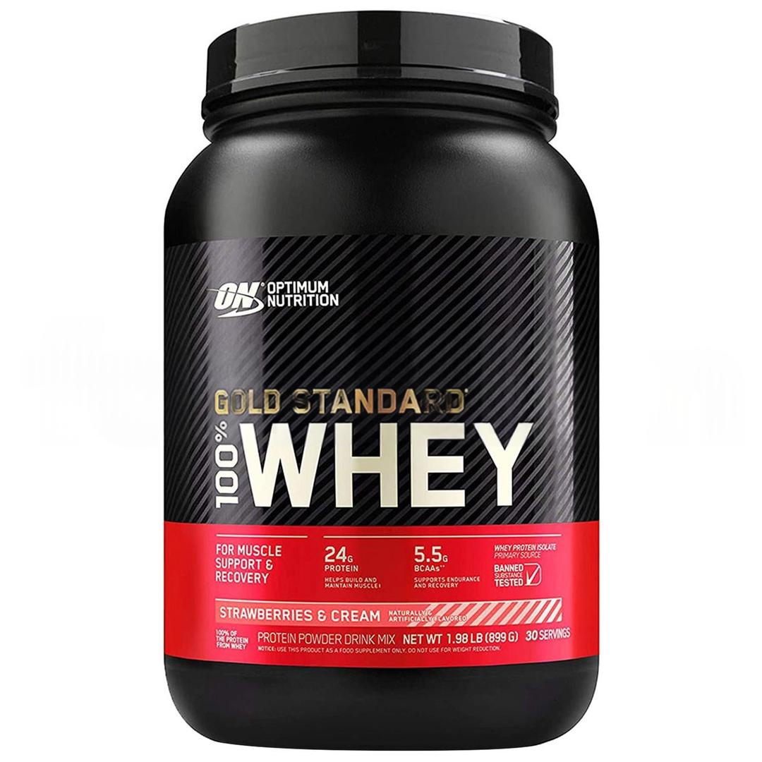 Optimum Gold Standard Whey Protein Tozu Çilek 908 gr