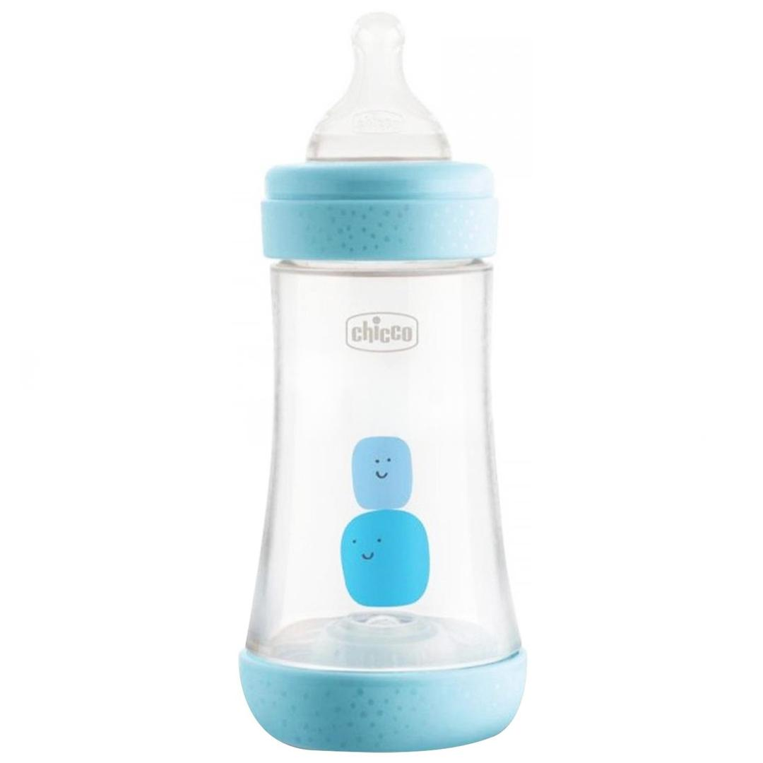 Chicco P5 Antikolik PP Biberon 2+ Ay Mavi 250 ml