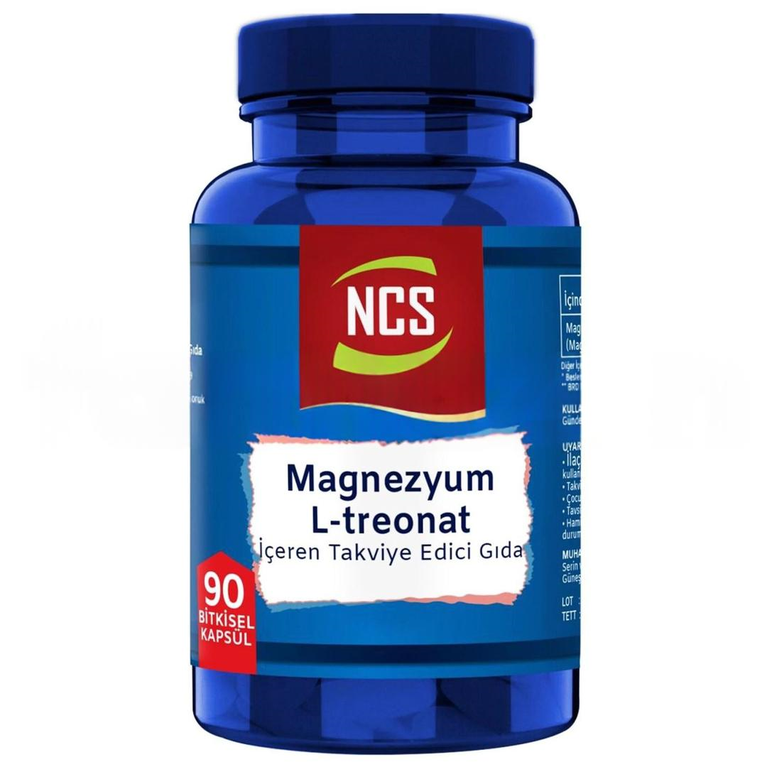 NCS L-Treonat Magnezyum 90 Kapsül