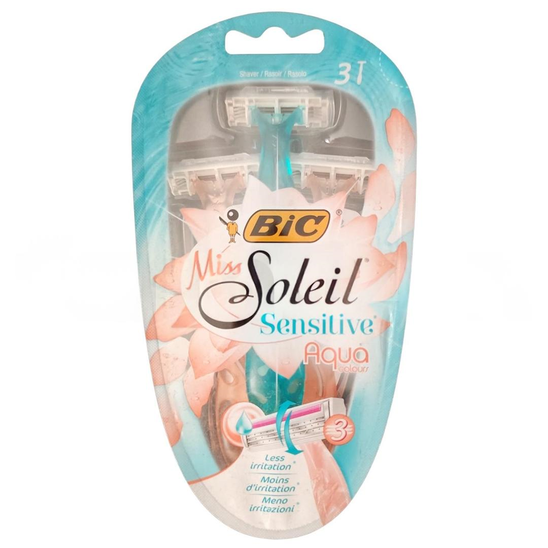 Bic Miss Soleil Sensitive Aqua Kadın Tıraş Bıçağı 3'lü