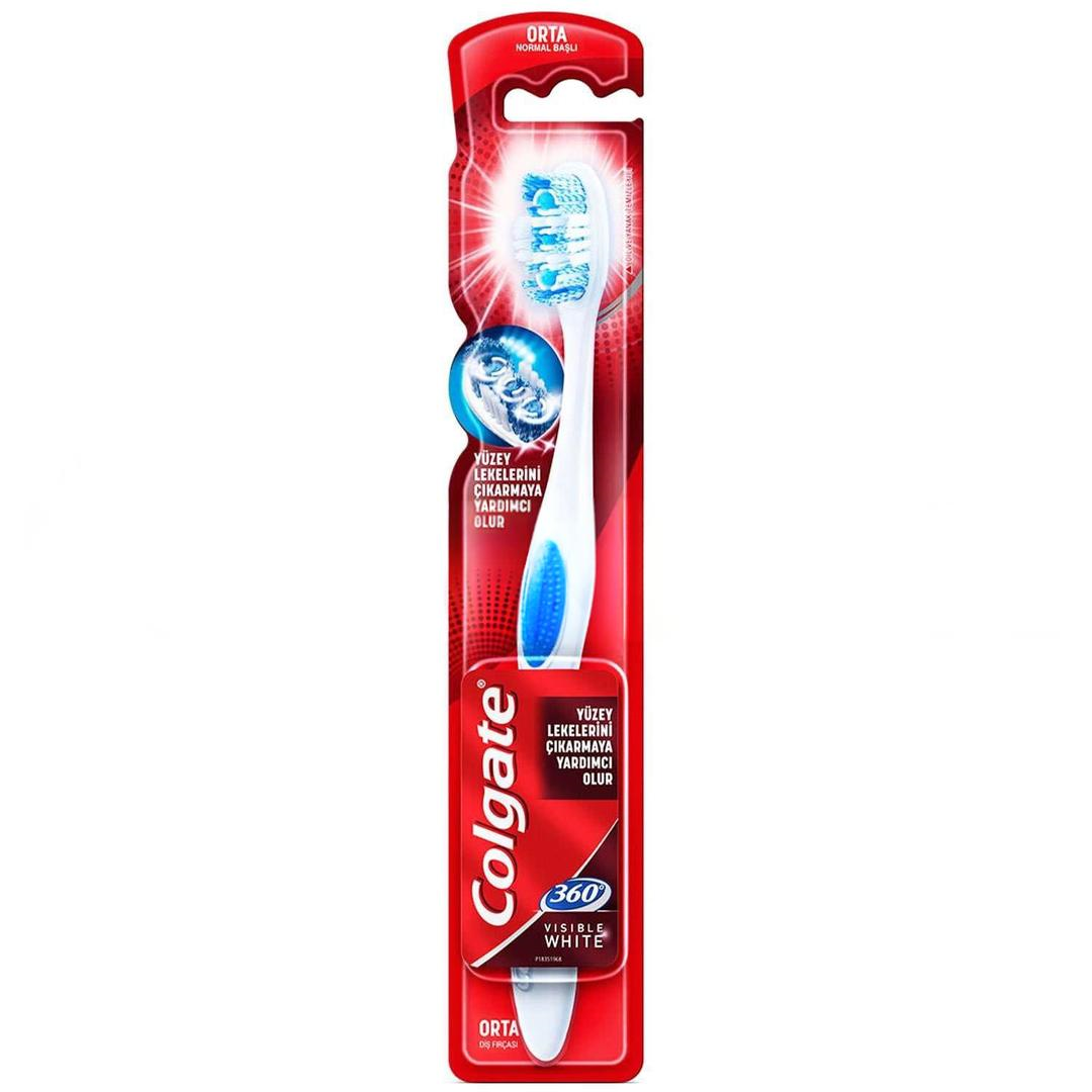 Colgate 360 Visible White Diş Fırçası - Orta