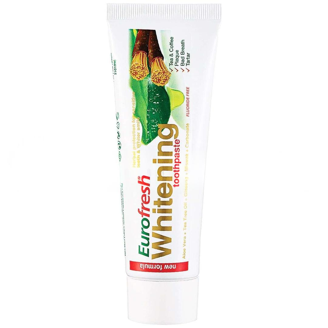 Farmasi Eurofresh Whitening Aloe Veralı Misvaklı Beyazlatıcı Diş Macunu 112 gr