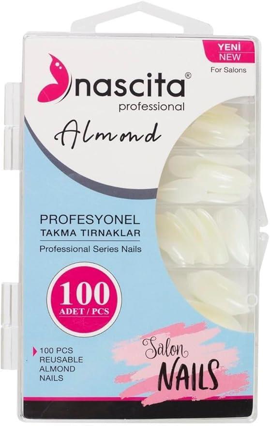 Nascita 166 Almond 100'lü Takma Tırnak