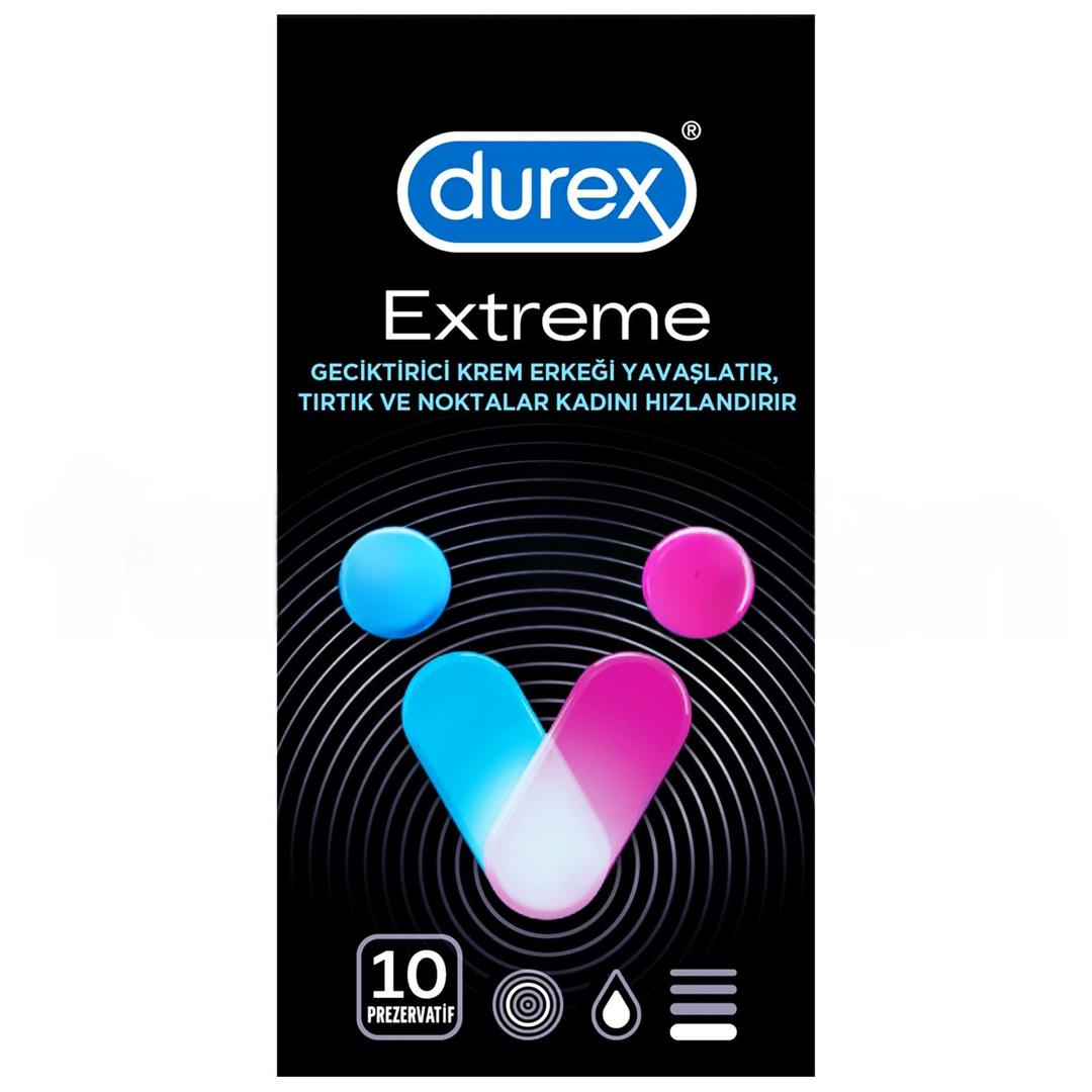Durex Extreme Prezervatif 10'lu - Eski Ambalaj