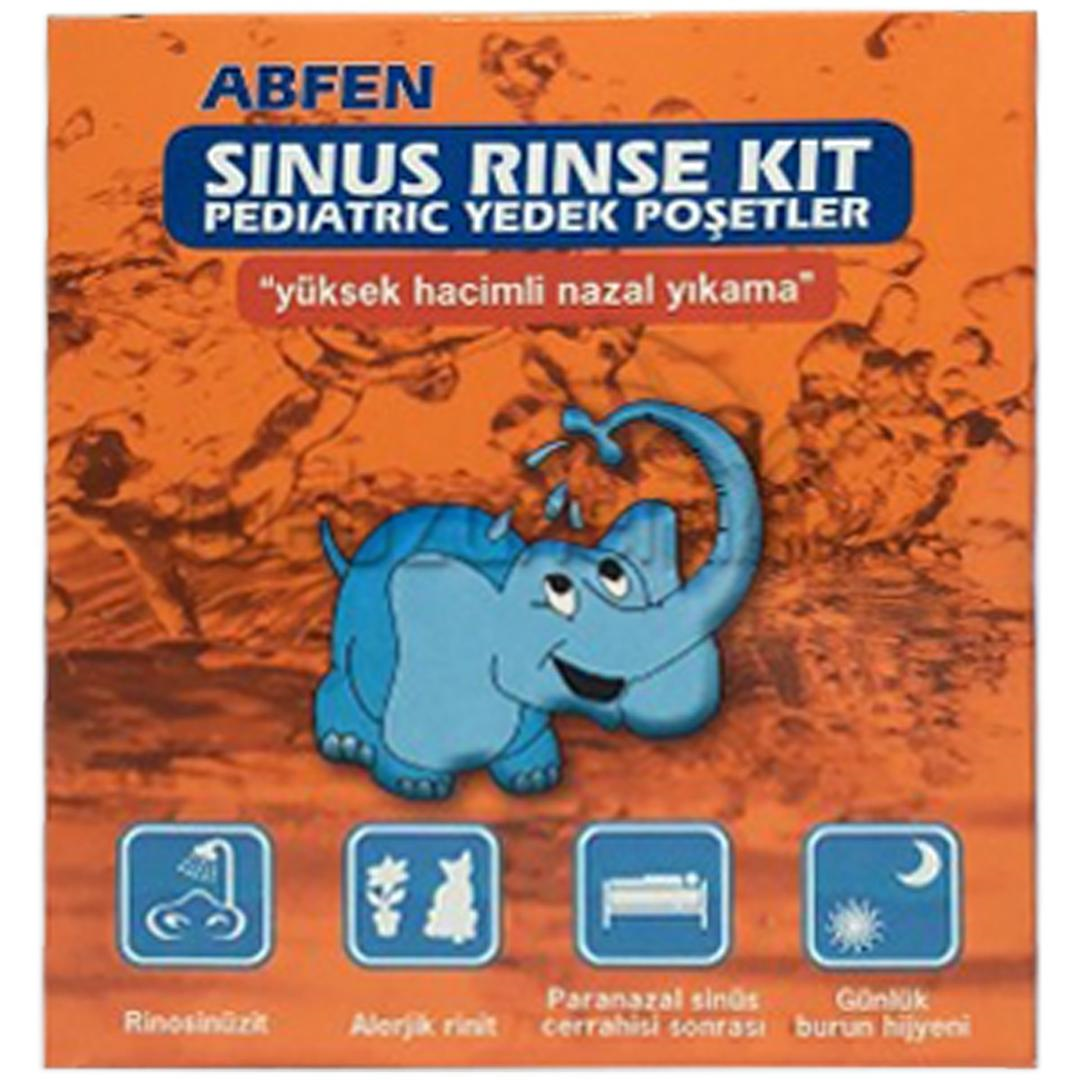 Abfen Sinus Rinse Kit Pediatric 50 Yedek Poşet