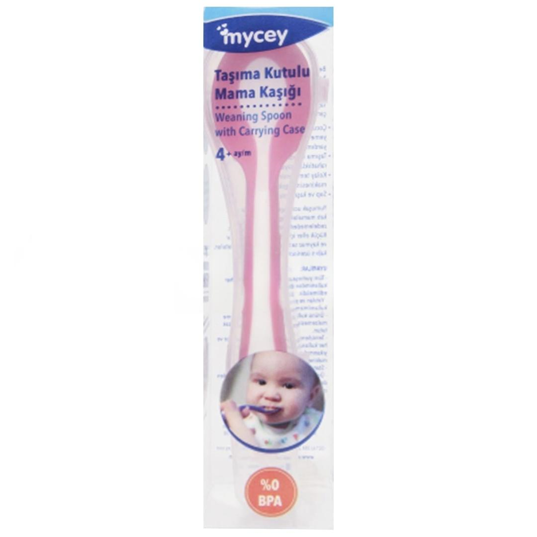 Mycey Taşıma Kutulu Mama Kaşığı