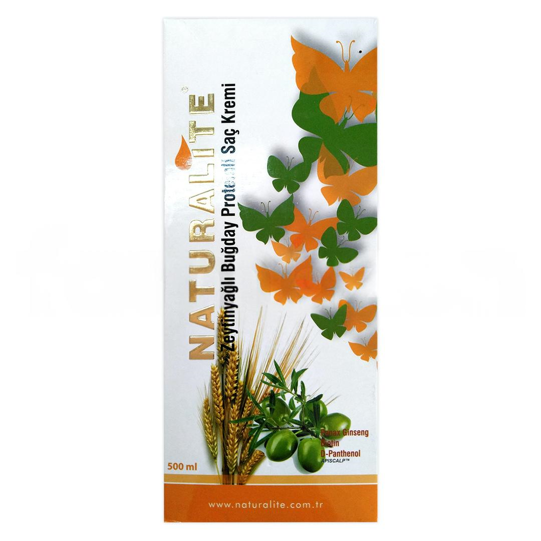 Naturalite Zeytinyağlı Buğday Proteinli Saç Kremi 500 ml