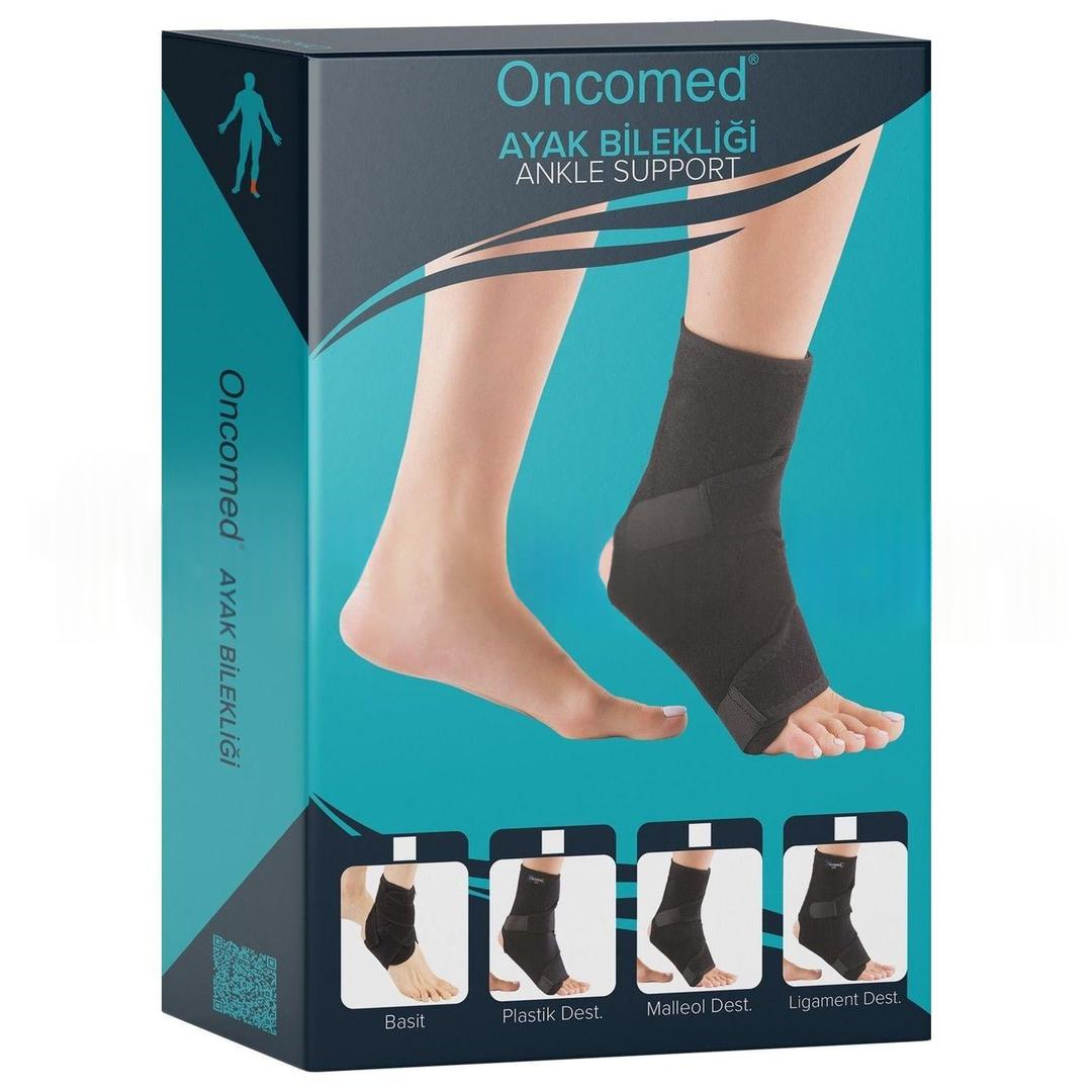 Oncomed Ayak Bilekliği Çapraz Bantlı Malleol Destekli Bedensiz