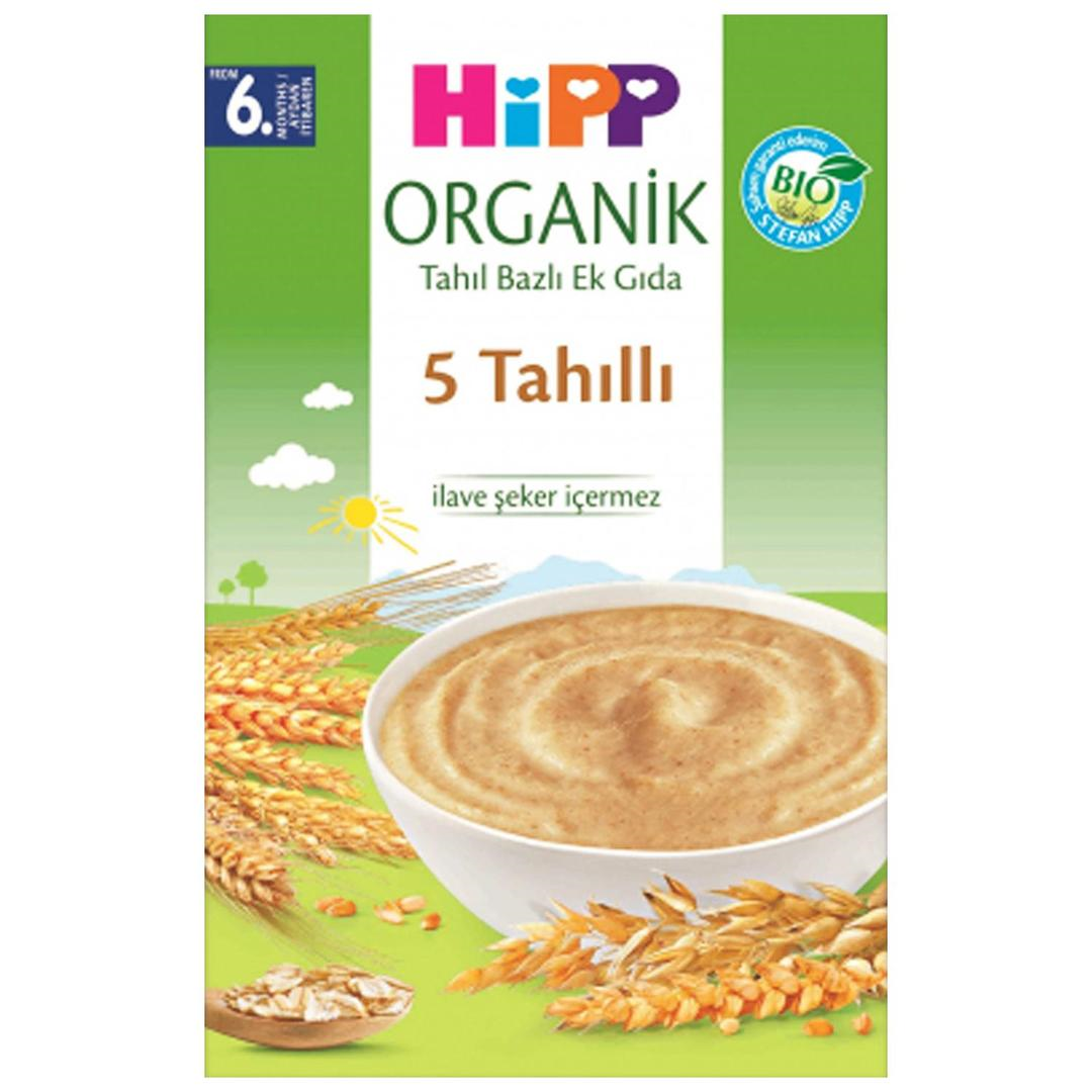 Hipp Organik 5 Tahıllı Tahıl Bazlı Ek Gıda 200 gr