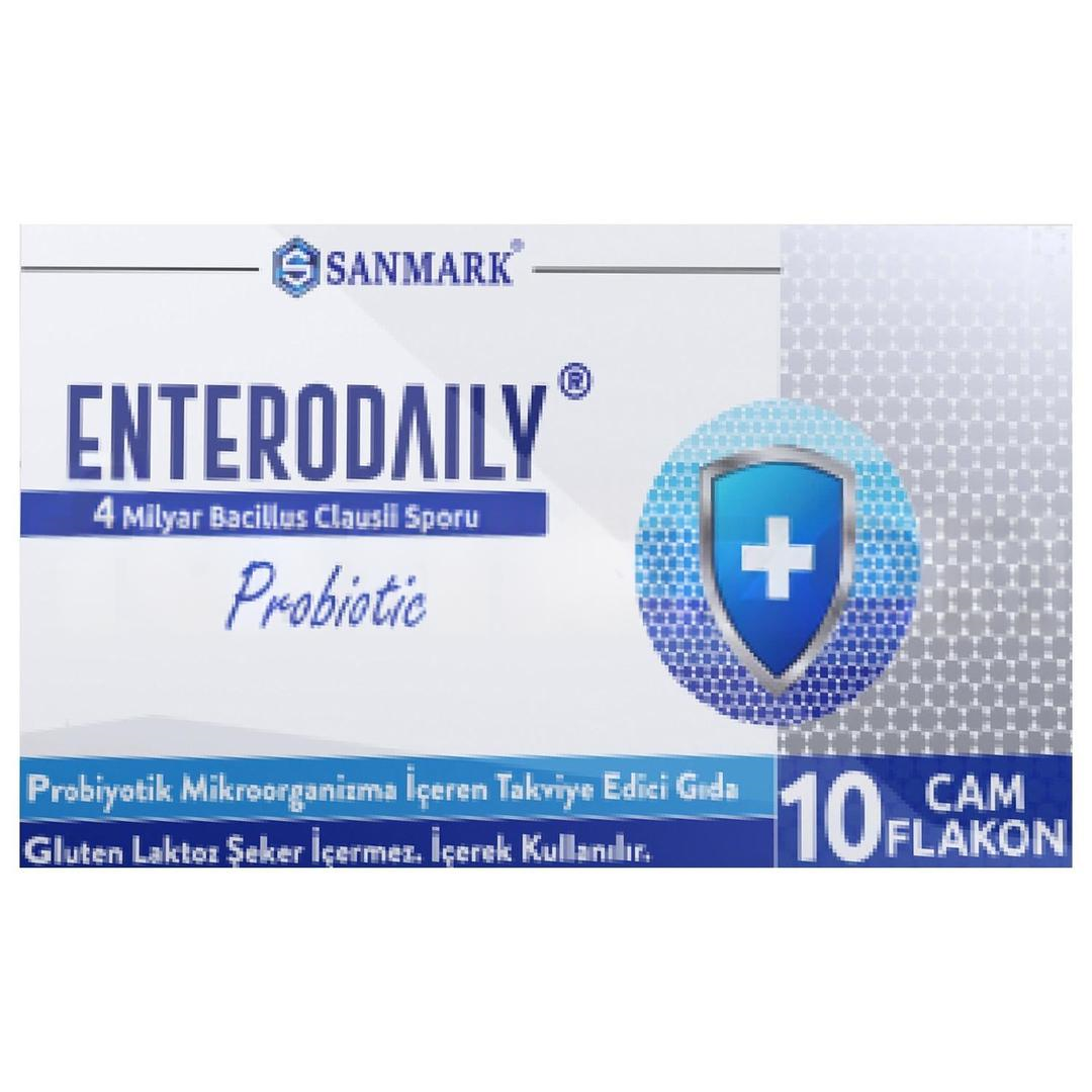Sanmark Enterodaily Yetişkin Probiotic 5 ml x 10 Cam Flakon