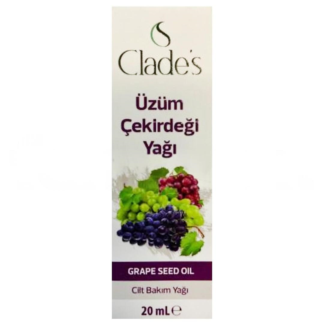 Clade's Üzüm Çekirdeği Yağı 20 ml