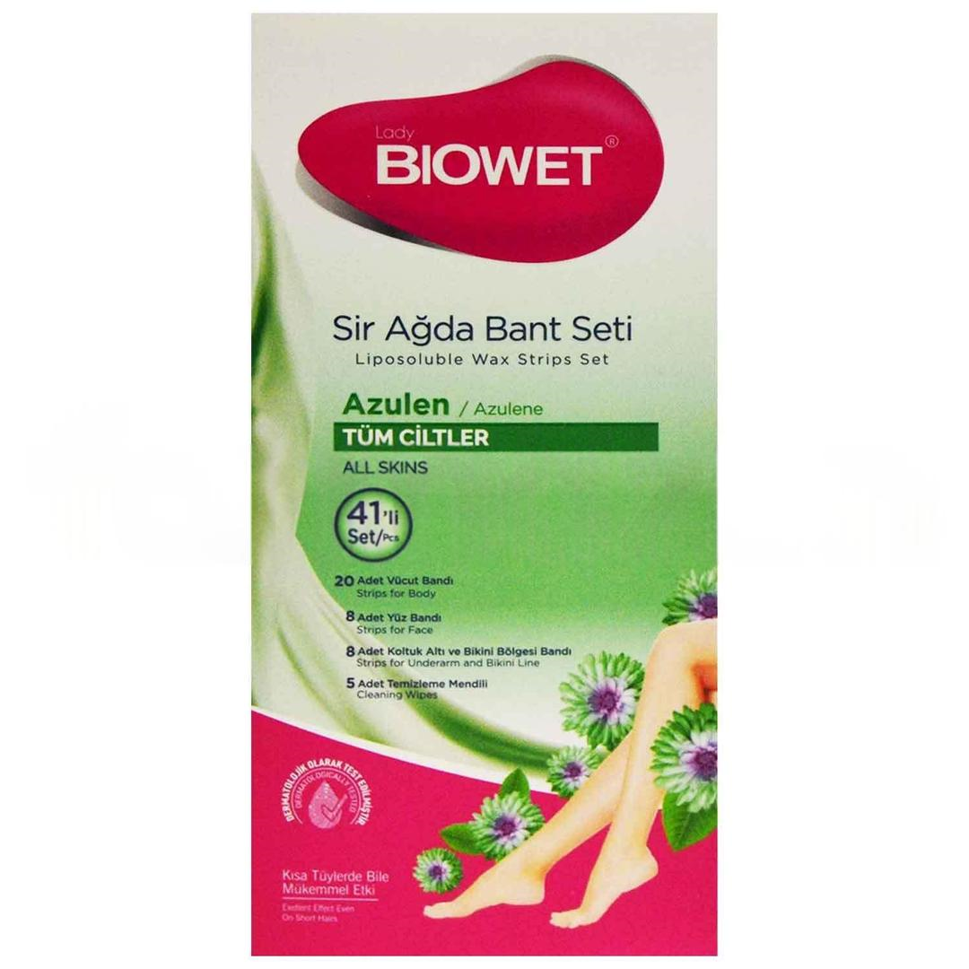 Biowet Sir Ağda Bant Seti Azulen 41'li