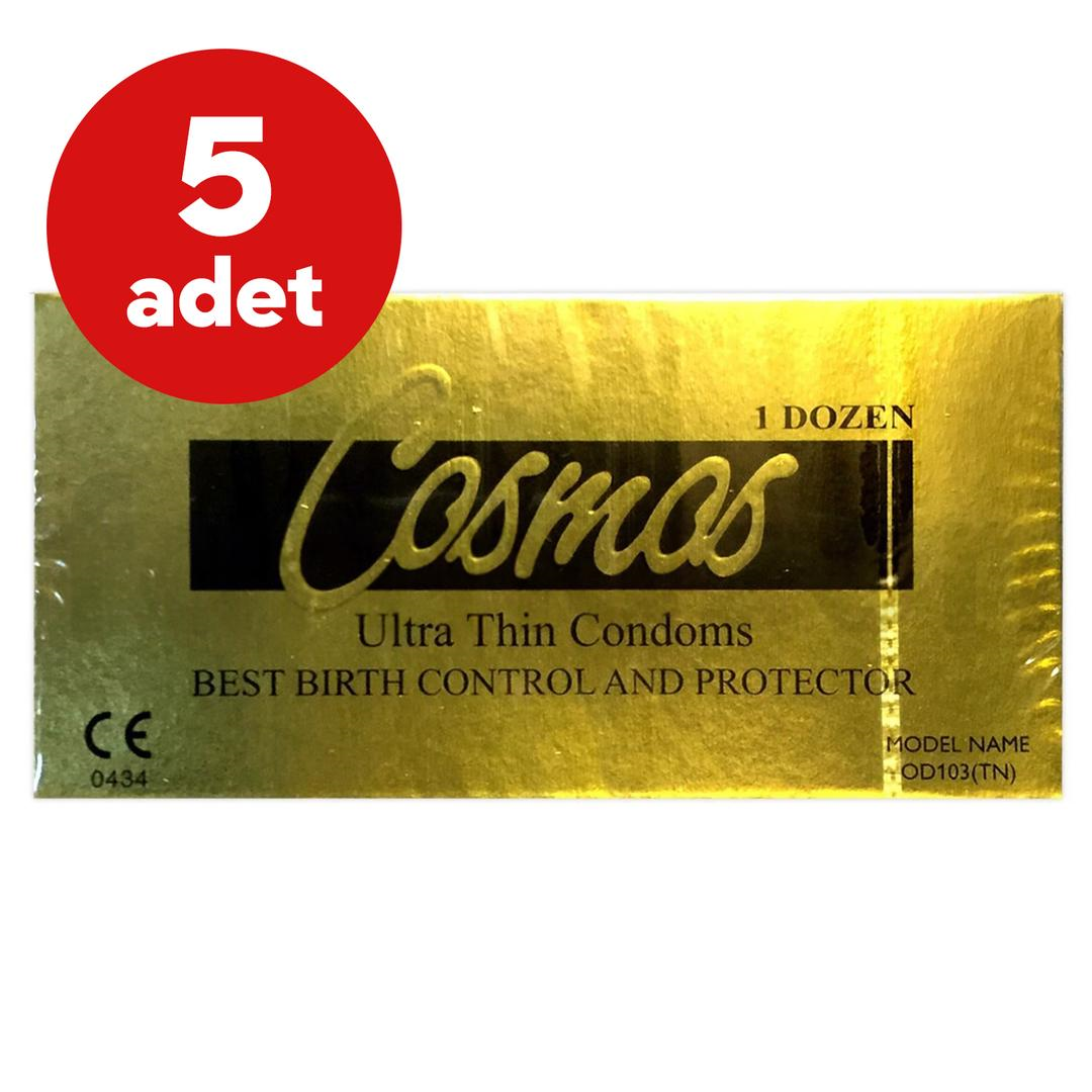 Cosmos Prezervatif 12'li - 5 Adet