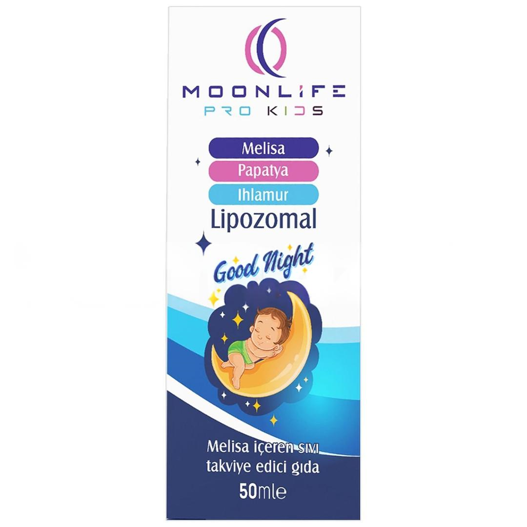 Moonlife Kids Good Night Damla Lipozomal Melisa Papatya Ihlamur 50 ml
