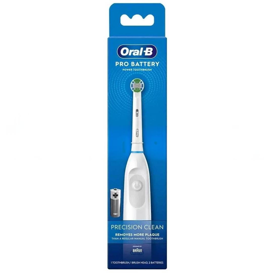 Oral-B Pilli Diş Fırçası Precision Clean Professional Battery - Beyaz