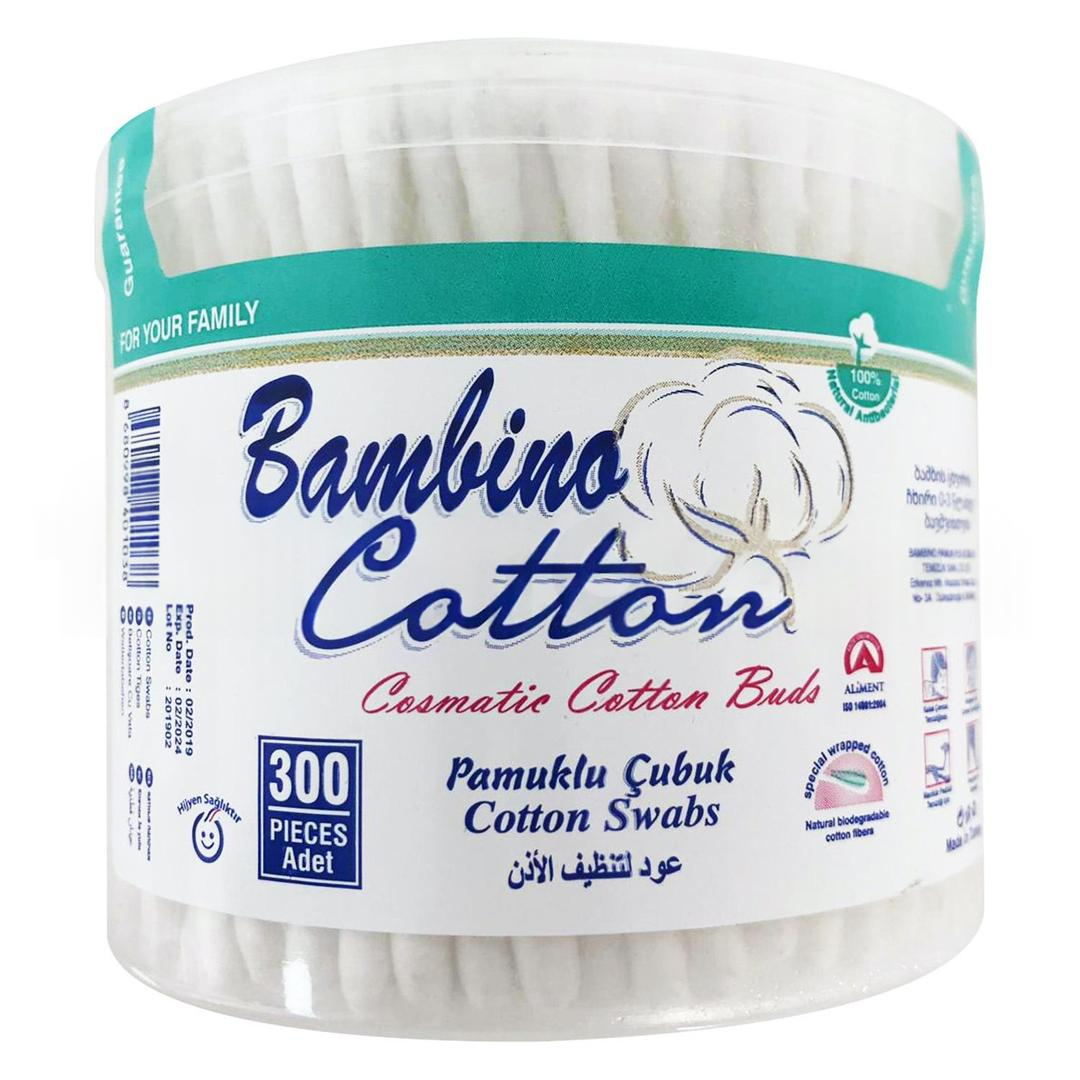 Bambino Cotton Kulak Çubuğu 300'lü