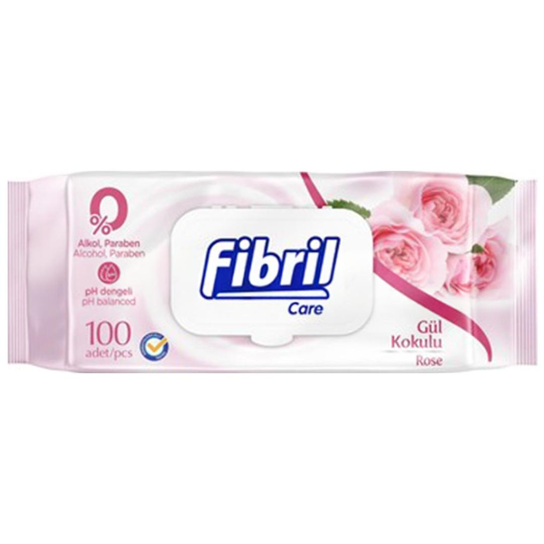 Fibril Baby Islak Mendil Gül Kokulu 90 Yaprak