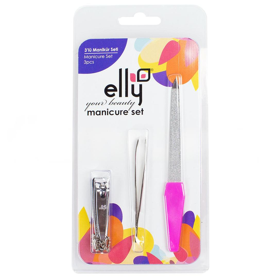 Elly Kartela Manikür Seyahat Set 3'lü No: 03