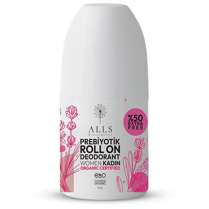 Alls Biocosmetics Organik Prebiyotik Roll on Deodorant 75 ml - Kadınlar İçin