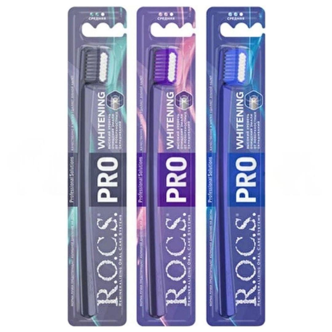 Rocs Pro Beyazlatıcı Diş Fırçası
