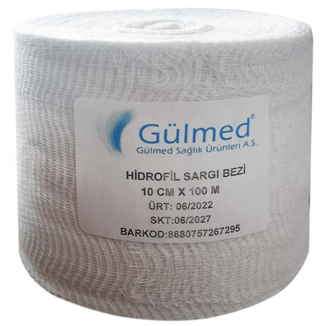 Gülmed Hidrofil Sargı Bezi 10 cm x 100 m