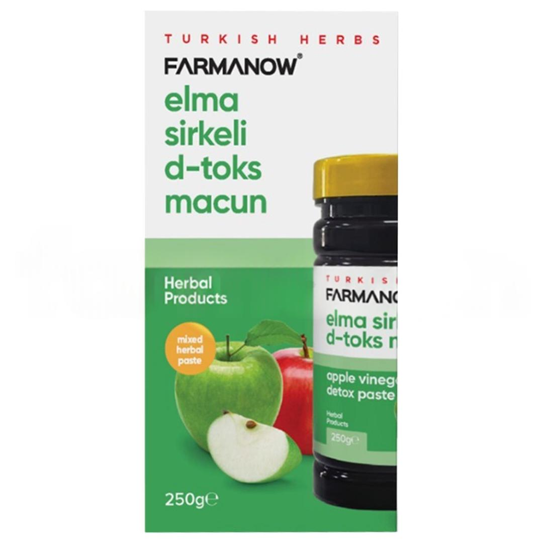 Farmanow Elma Sirkeli D-Tox Bitkisel Macun 250 gr