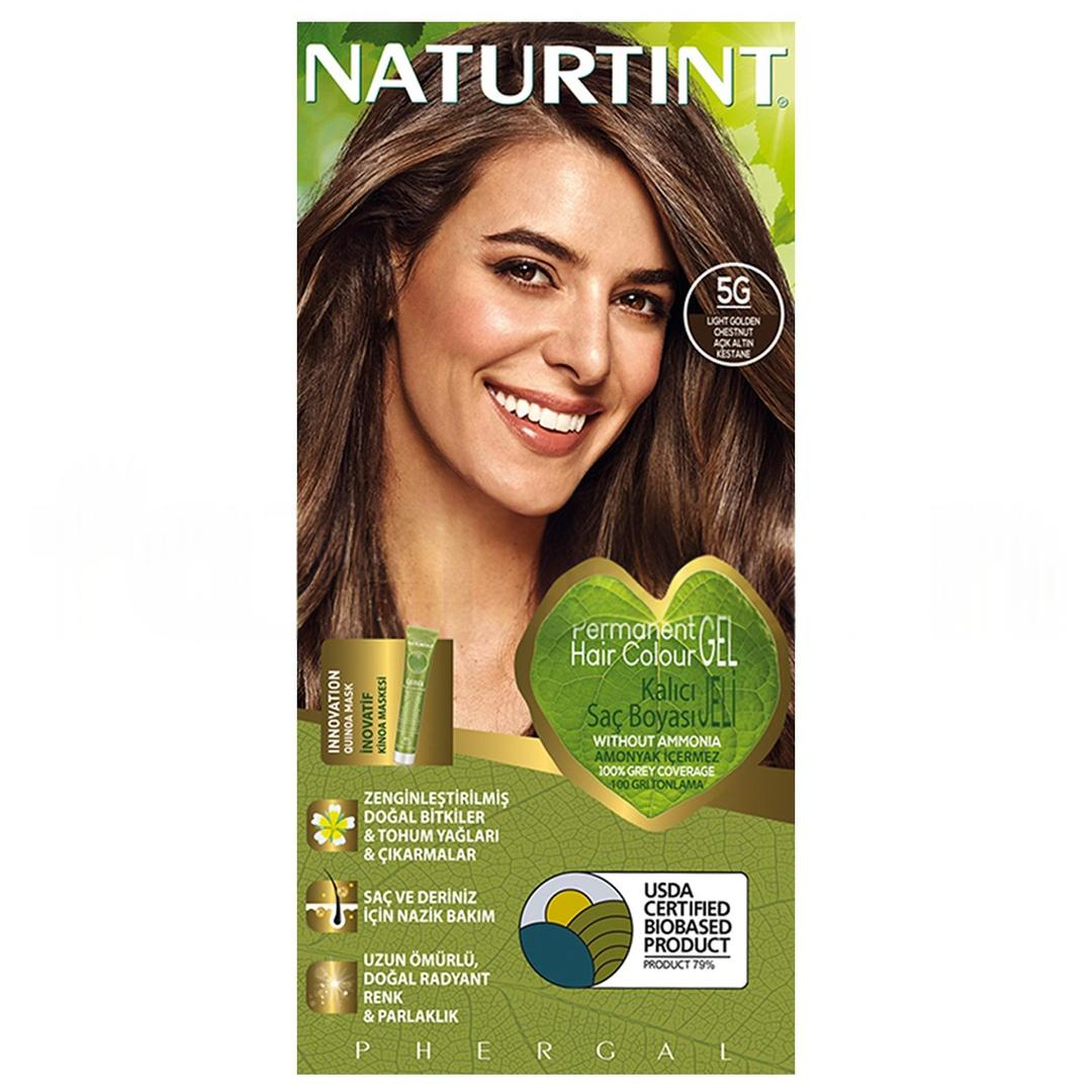 Naturtint 5G Açık Altın Kestane Doğal Saç Boyası 170 ml