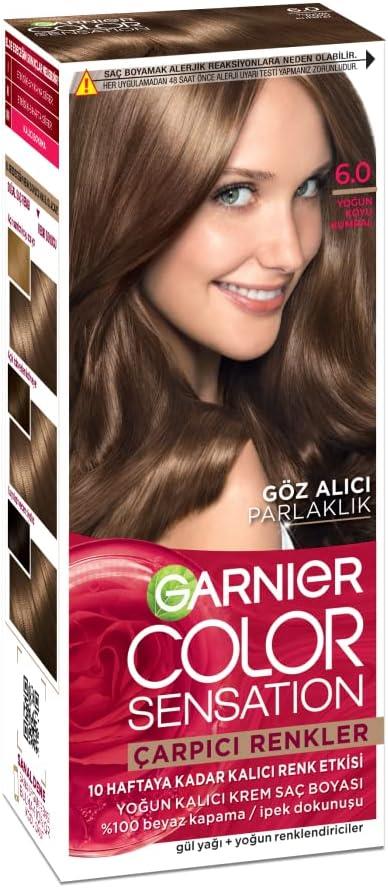 Garnier Çarpıcı Renkler 6.0 Yoğun Koyu Kumral Saç Boyası