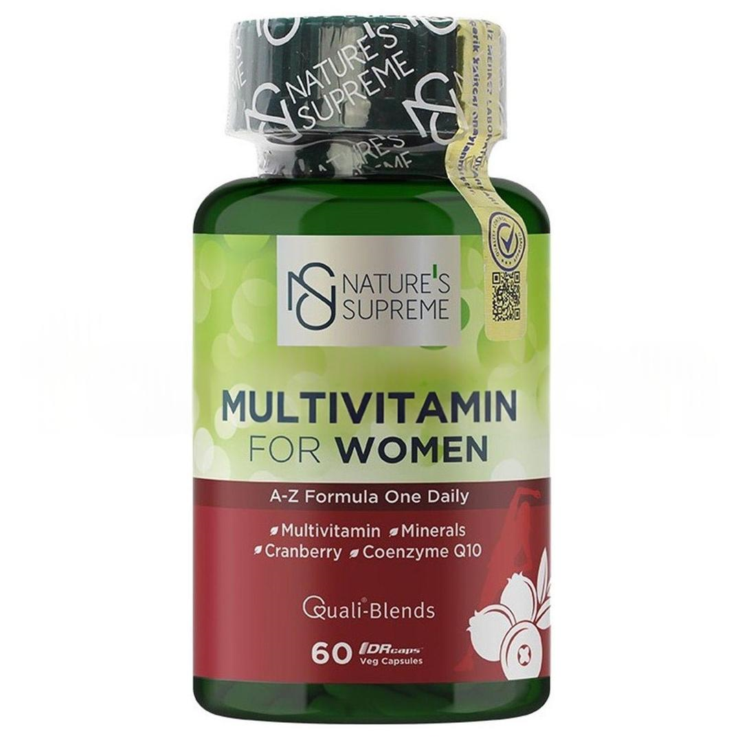 Nature's Supreme Multivitamin For Women 60 Kapsül