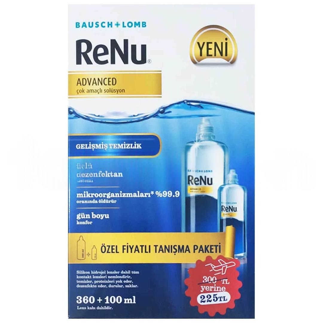 Renu Advanced Lens Solüsyon 360 + 100 ml - 225 TL Etiketli