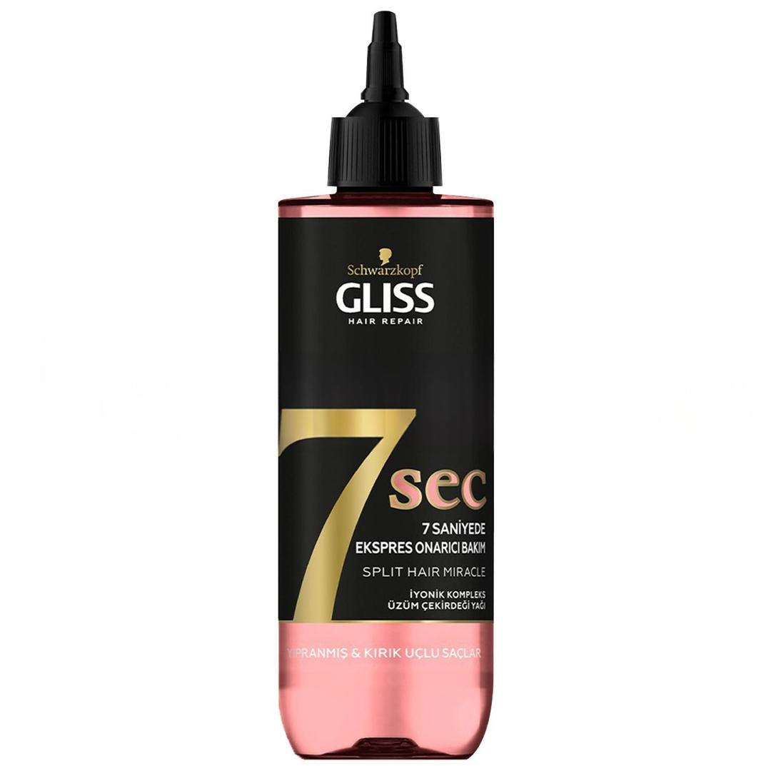 Gliss 7 Saniyede Expres Onarıcı Bakım Kürü Kırık Uçlu Saçlar 200 ml