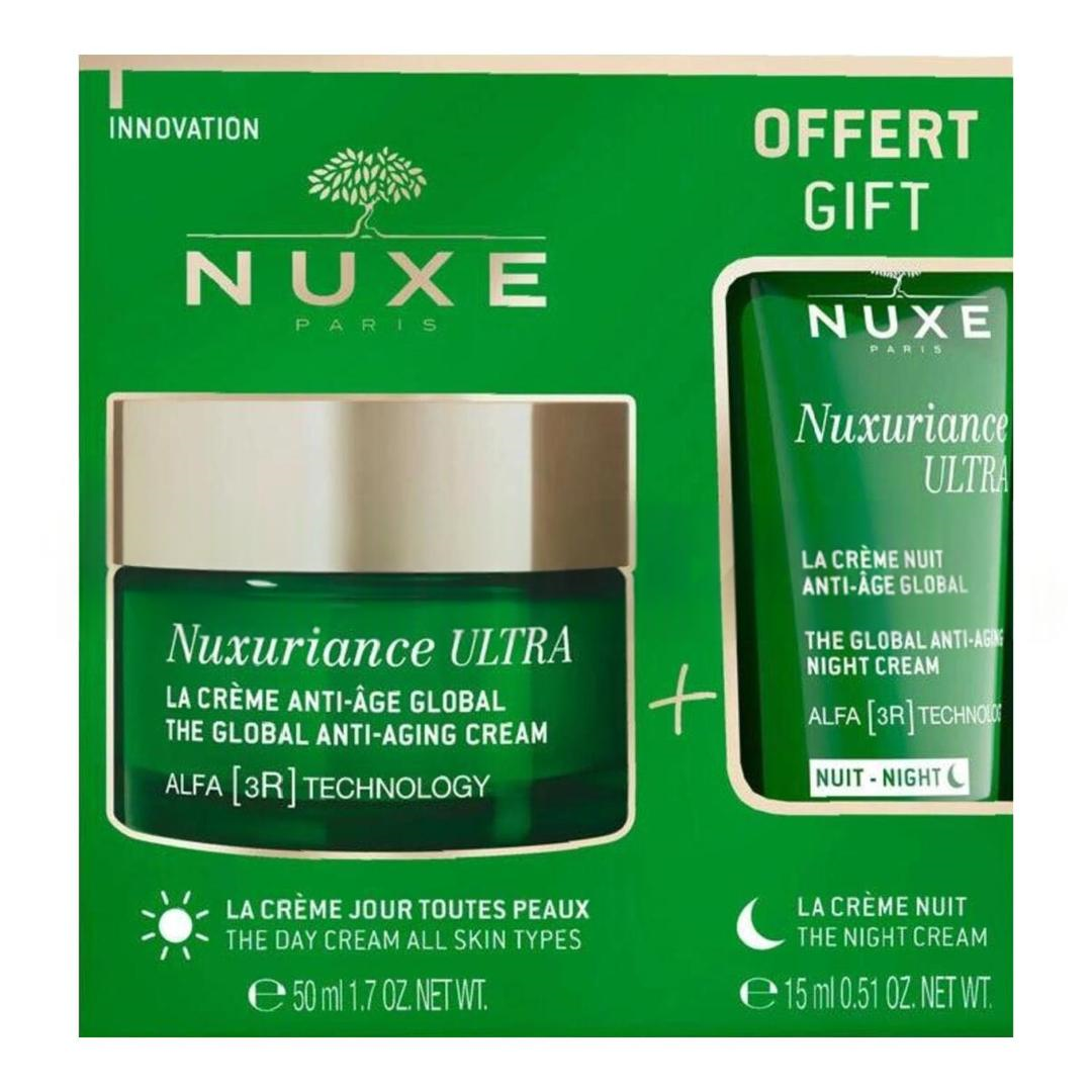 Nuxe Nuxuriance Ultra Yaşlanma Karşıtı Bakım Kremi 50 ml + Gece Kremi 15 ml Hediyeli